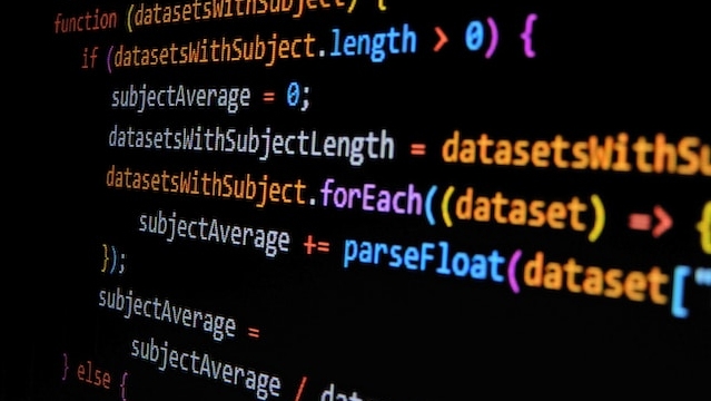 Utsnitt av nettside utvikling